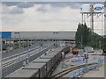 TQ4982 : Freight at Ford's Dagenham plant by Stephen Craven