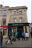 TF0307 : Café Black, High Street, Stamford by Ian S