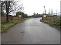 The entrance to Padd Farm, Stroude