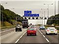 Eastbound M62 near to Drighlington