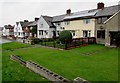 Maeshafren houses, Caersws