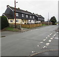 Maesawelon houses, Caersws