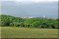 View east over Eastbourne