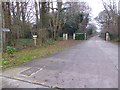 The bridleway known as Steepwood Lane goes south from Adversane Lane