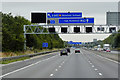 Sign and Signal Gantry over the Eastbound M62