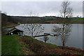 Pontoon on Clatworthy Reservoir