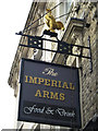 The Imperial Arms sign