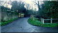 Farm track and footpath