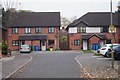 Looking down Burge Close