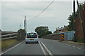 Crossing the railway, A137