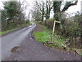 Bridleway junction with Gay Street