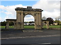 The archway entrance to Shedden Park in Kelso