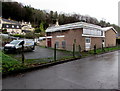 Telephone exchange and Openreach van, Nailsworth