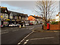 Pillarbox on a Beechwood corner, Newport