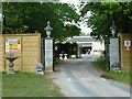 Yard entrance