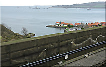 NT1380 : North Queensferry from the Forth Bridge by Thomas Nugent