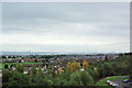 View east from Falkirk Wheel