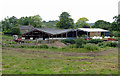 Farm buildings south-east of Leek, Staffordshire