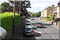 Looking north along A56 at Foulridge