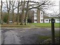 Bridleway going east through Ingfield Manor School