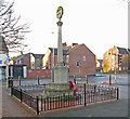 SK4959 : Sutton-in-Ashfield - War Memorial on Downing Street by Dave Bevis