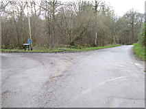 TQ0830 : Junction of Okehurst Road and Marles Lane by Shazz