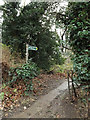 Footpath to the Nickey Line