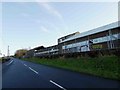 Former factory site alongside B6976 near Stannington