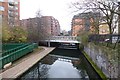 Railway bridges over the canal