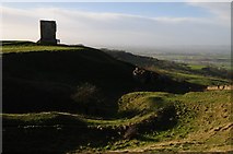 SO9540 : Parsons' Folly, Bredon Hill by Philip Halling
