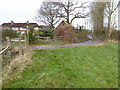 Footpath and bridleway junction south of Hermongers Farm