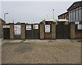 Entrance to Smallbrook Stadium near Ryde