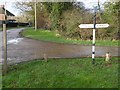 Signposts at Dedisham Farm