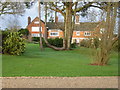 House at Hyes seen from footpath