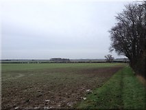 TL1788 : Path near Caldecote Dyke Farm by Dave Thompson