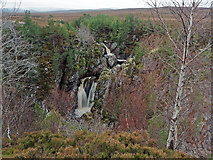 NH9239 : Waterfalls on the Leonach Burn by valenta