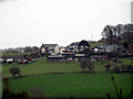 A view towards Pisgah from Pant Da