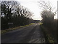 Road entering Cheddington