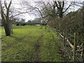 Path heading to the Vicarage Road Bridge