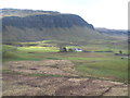 Marshy ground below the B8035 near An Sithean