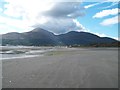 J3932 : View WSW along Murlough Beach with the High Mournes in the background by Eric Jones