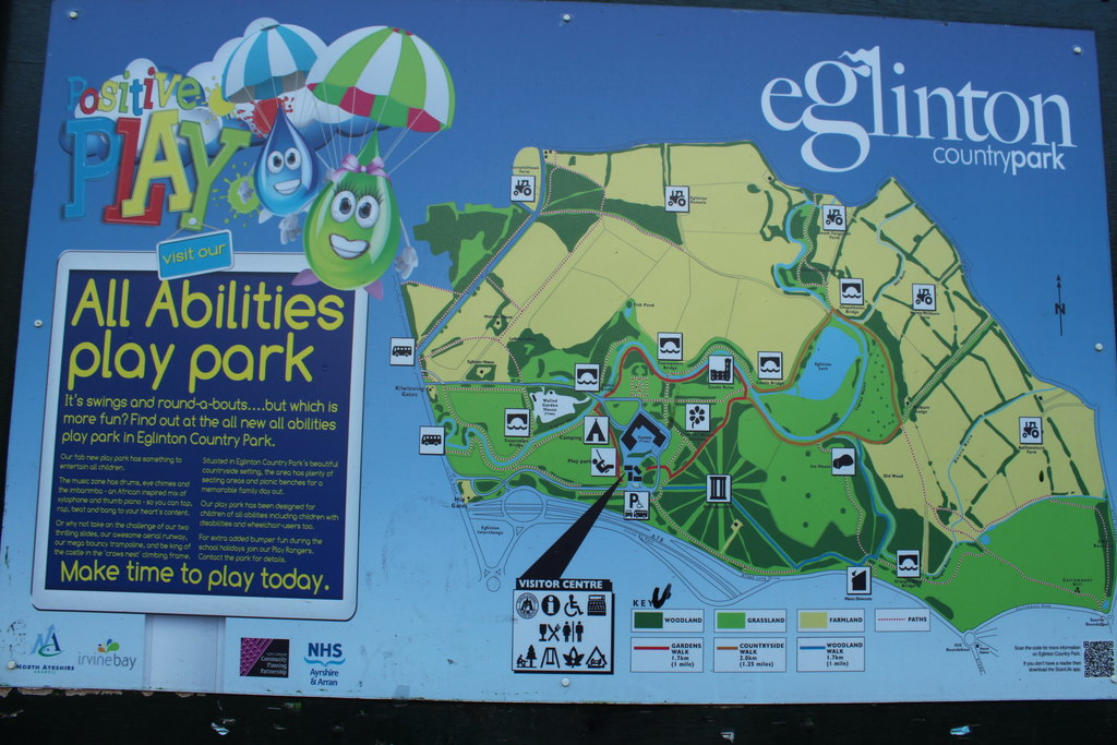 map-of-eglinton-country-park-billy-mccrorie-geograph-britain-and