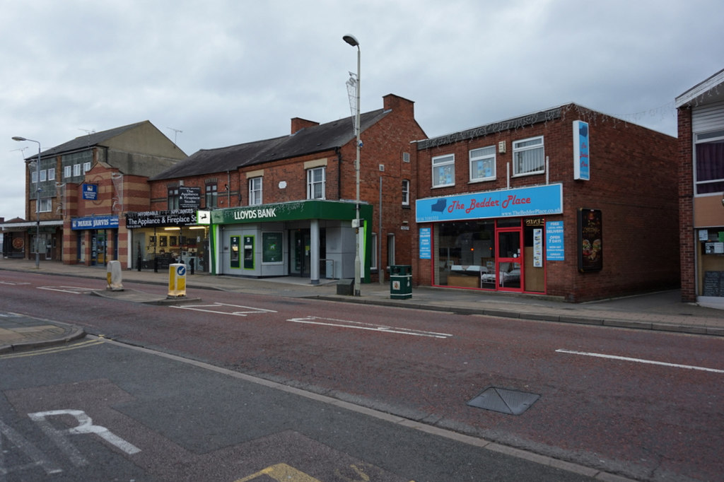 Businesses on Leicester Road, Wigston © Ian S Geograph Britain and