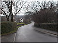 Lascelles Hall Road - viewed from Quarry Lane