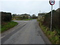 Entering St Buryan from the south-east