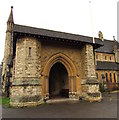 Entrance to the Parish Church of St George, Nailsworth