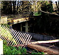 Road bridge over a former railway line, Inchbrook