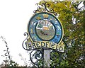 Bredfield, village sign