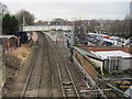 Bulwell (Market) railway station and tram stop, Nottingham