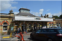 TQ4109 : Entrance, Lewes Station by N Chadwick